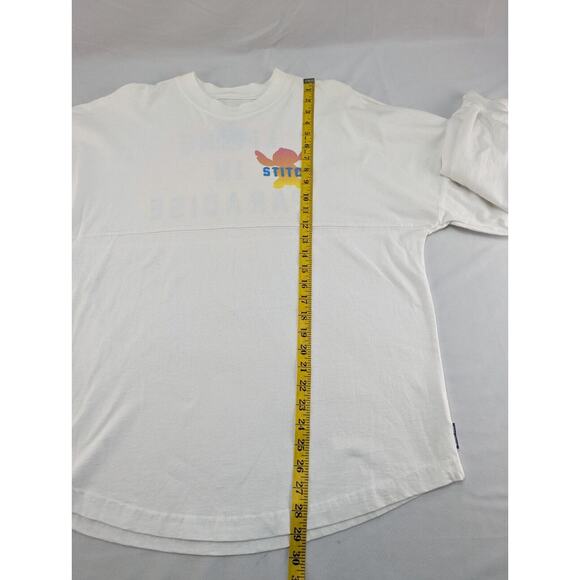 Disney Stitch Spirit Jersey Adult Medium White‎ Disney Store Long Sleeve Lilo - Picture 9 of 14